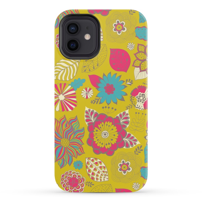 iPhone 12 StrongFit country flowers for summer by ArtsCase