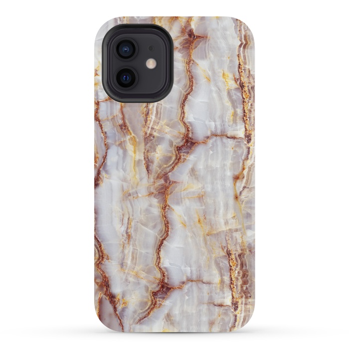 iPhone 12 mini StrongFit stone in slabs by ArtsCase