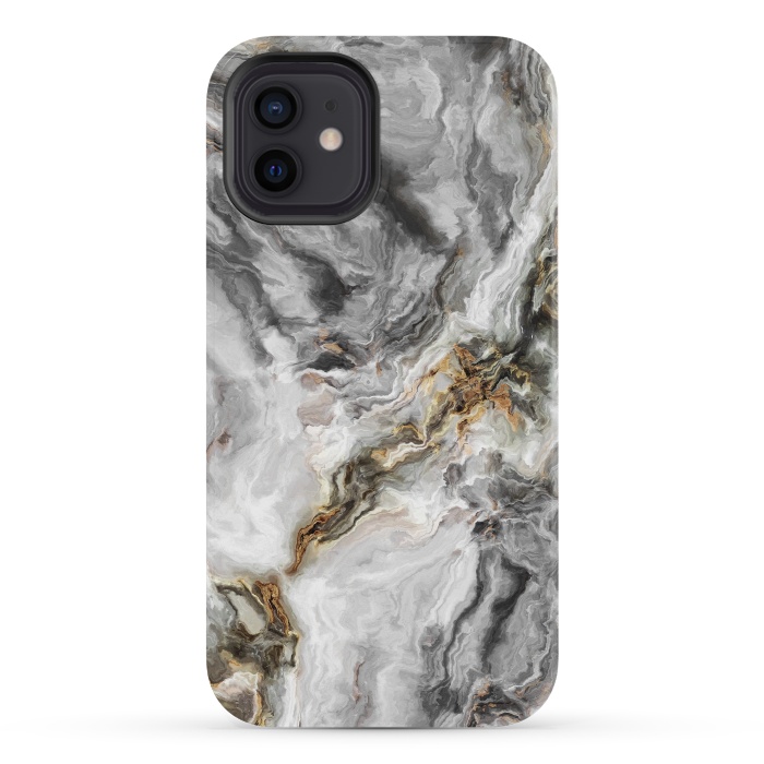 iPhone 12 mini StrongFit Marble N256 by ArtsCase