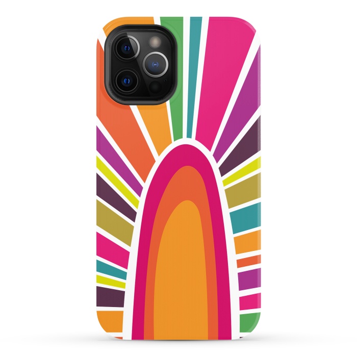 iPhone 12 Pro StrongFit Inner Sunshine by Majoih