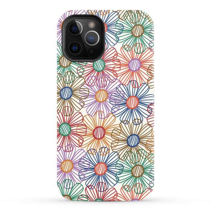 iPhone 12 Pro StrongFit Autumn by TracyLucy Designs