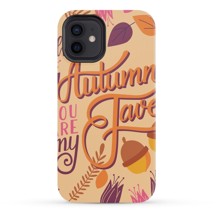 iPhone 12 mini StrongFit Autumn, you are my fave 001 by Jelena Obradovic