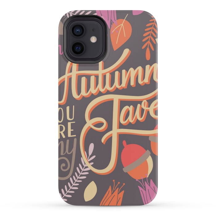 iPhone 12 mini StrongFit Autumn, you are my fave, 002 by Jelena Obradovic