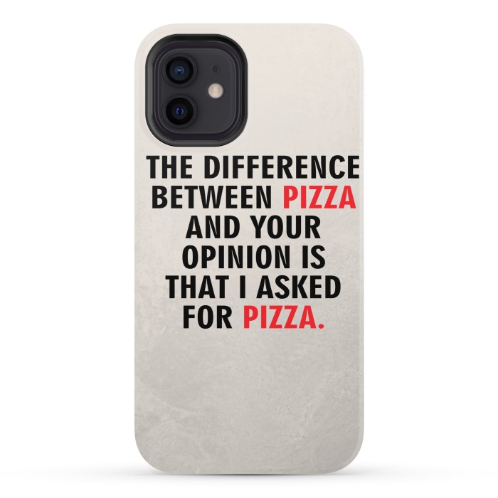 iPhone 12 StrongFit I ASKED FOR PIZZA by MALLIKA