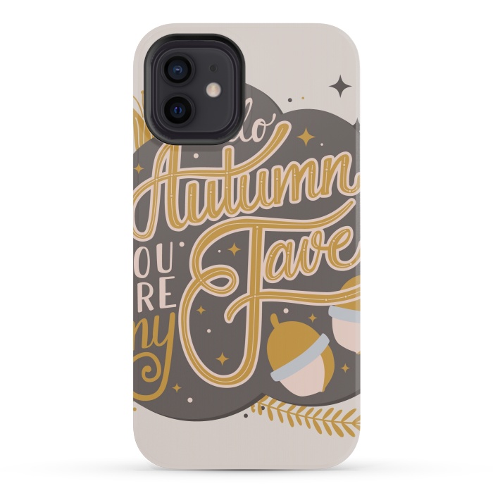 iPhone 12 mini StrongFit Autumn, you are my fave, 004 by Jelena Obradovic
