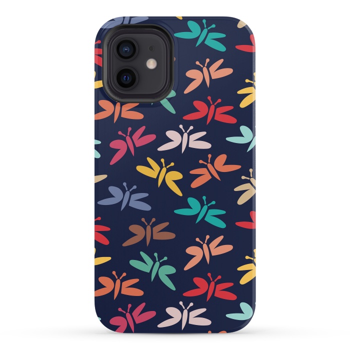 iPhone 12 StrongFit Butterflies by Majoih