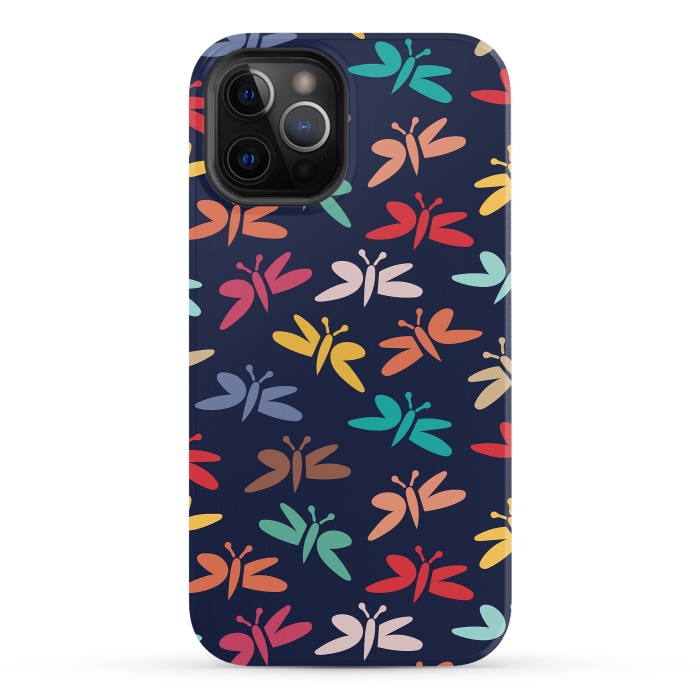 iPhone 12 Pro StrongFit Butterflies by Majoih