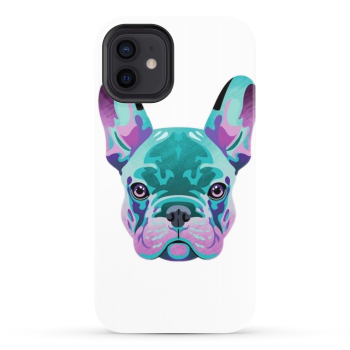iPhone 12 StrongFit french bulldog by haroulita
