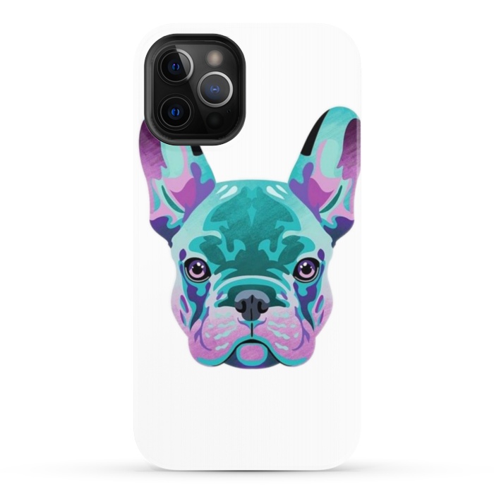 iPhone 12 Pro StrongFit french bulldog by haroulita