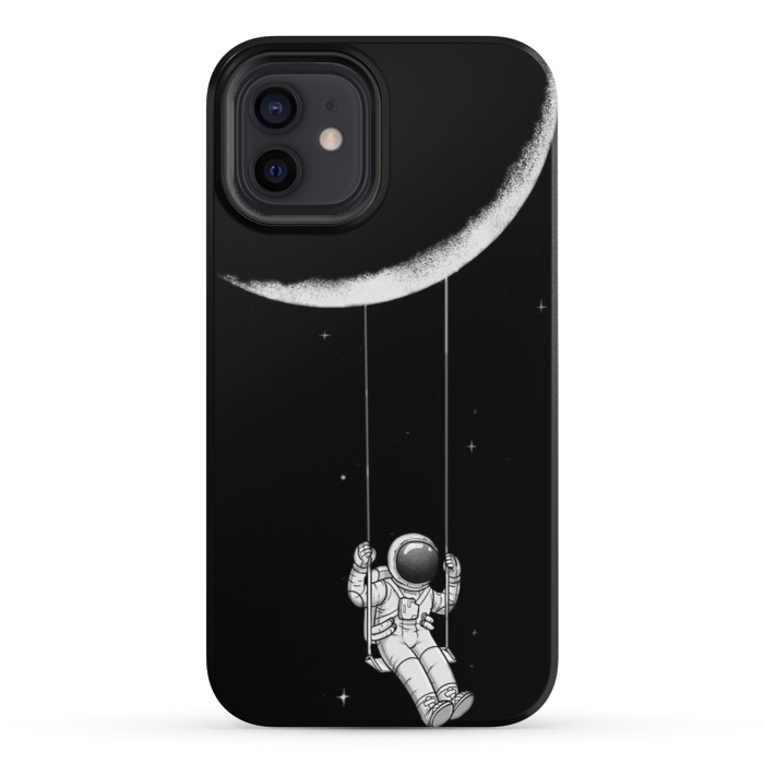 iPhone 12 StrongFit moon astronaut by haroulita