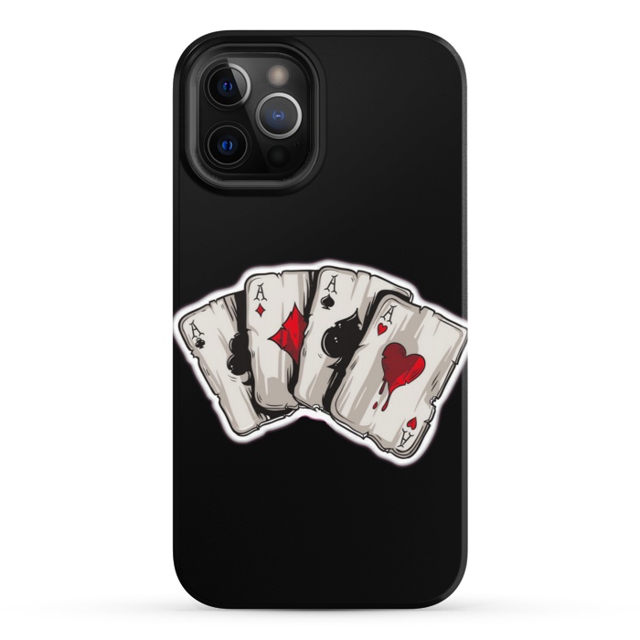 iPhone 12 Pro StrongFit full of aces by haroulita