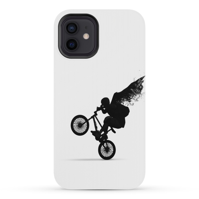 iPhone 12 mini StrongFit angel biker by haroulita