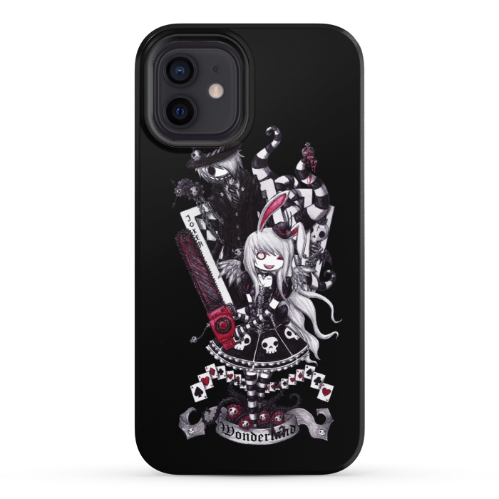 iPhone 12 StrongFit alice in wonderland by haroulita