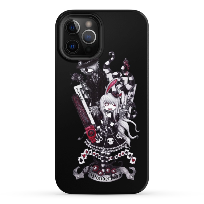 iPhone 12 Pro StrongFit alice in wonderland by haroulita