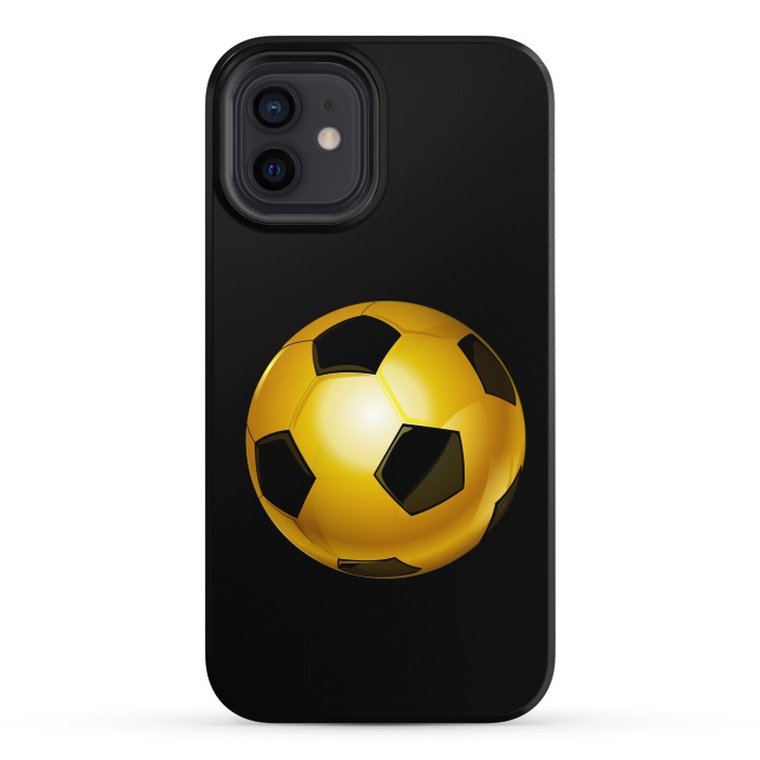 iPhone 12 StrongFit golden ball by haroulita