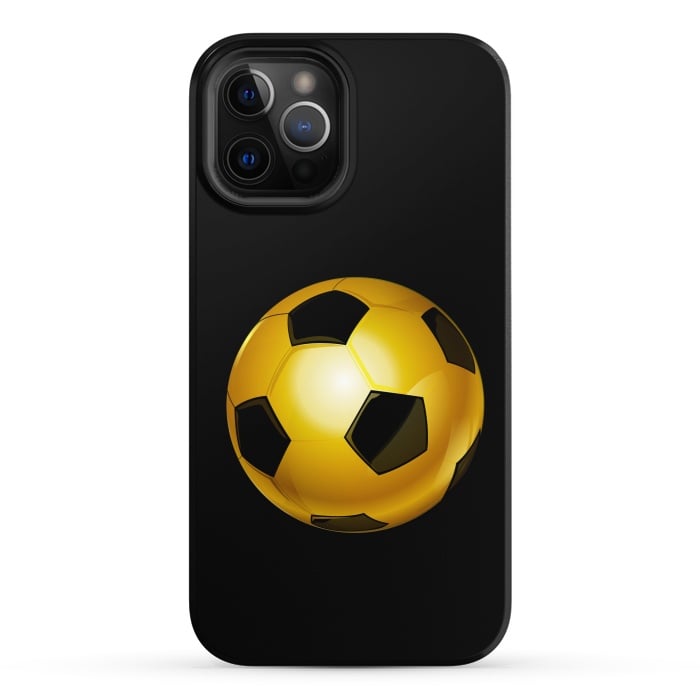 iPhone 12 Pro StrongFit golden ball by haroulita