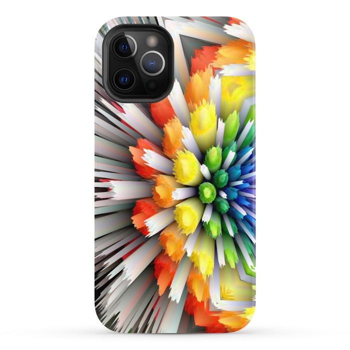 iPhone 12 Pro StrongFit rainbow by haroulita