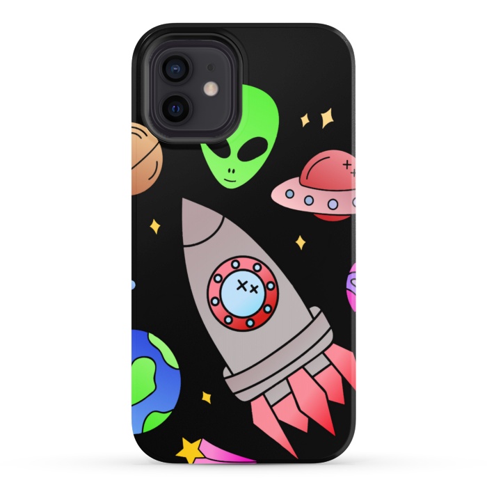 iPhone 12 StrongFit alien by haroulita