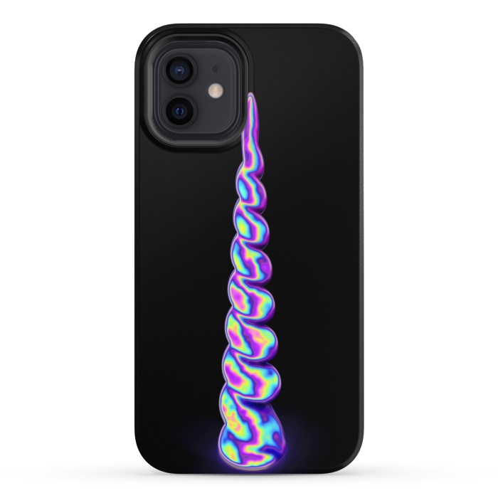 iPhone 12 StrongFit unicorn horn by haroulita