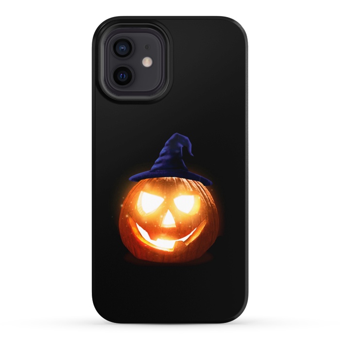iPhone 12 StrongFit halloween pumpkin by haroulita