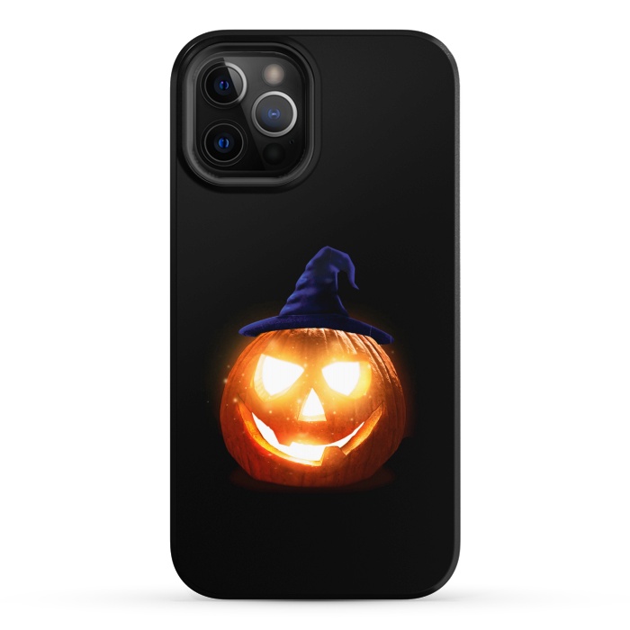 iPhone 12 Pro StrongFit halloween pumpkin by haroulita