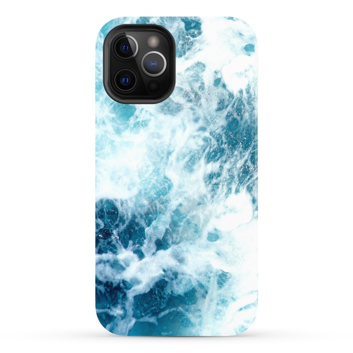 iPhone 12 Pro StrongFit sea waves x by haroulita