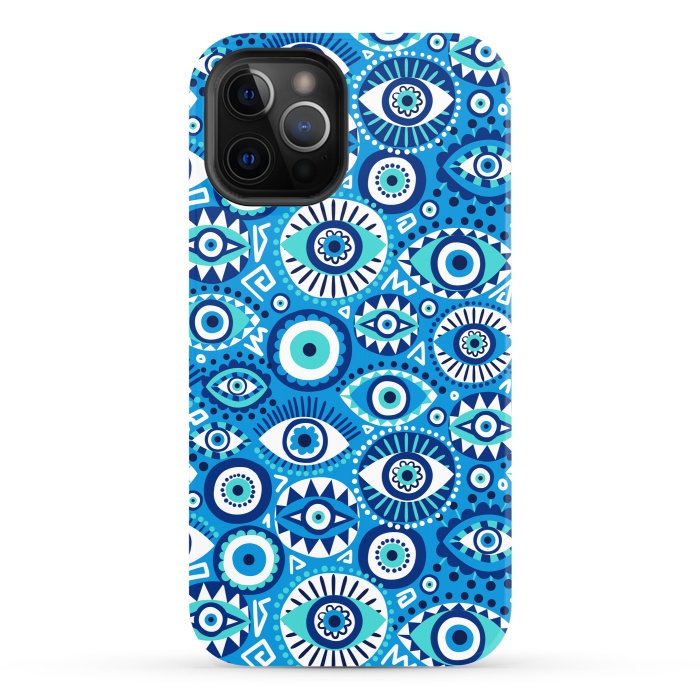 iPhone 12 Pro StrongFit Evil eye by Laura Grant