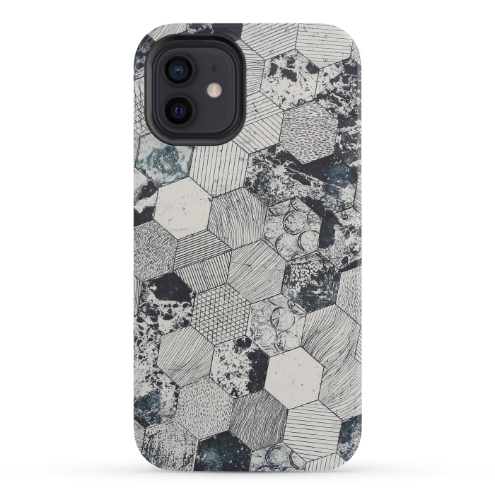 iPhone 12 StrongFit Hexagonal by Winston