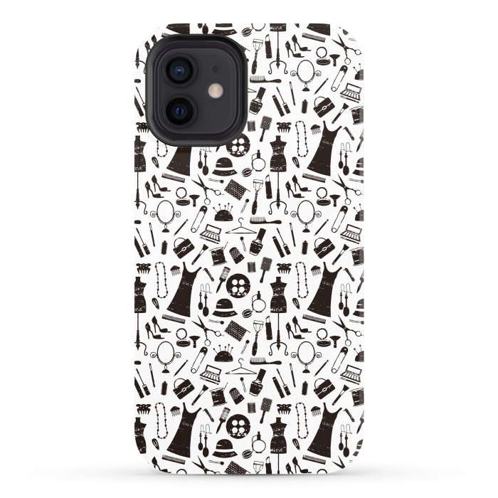 iPhone 12 StrongFit Beauty and Fashion Symbols by ArtsCase