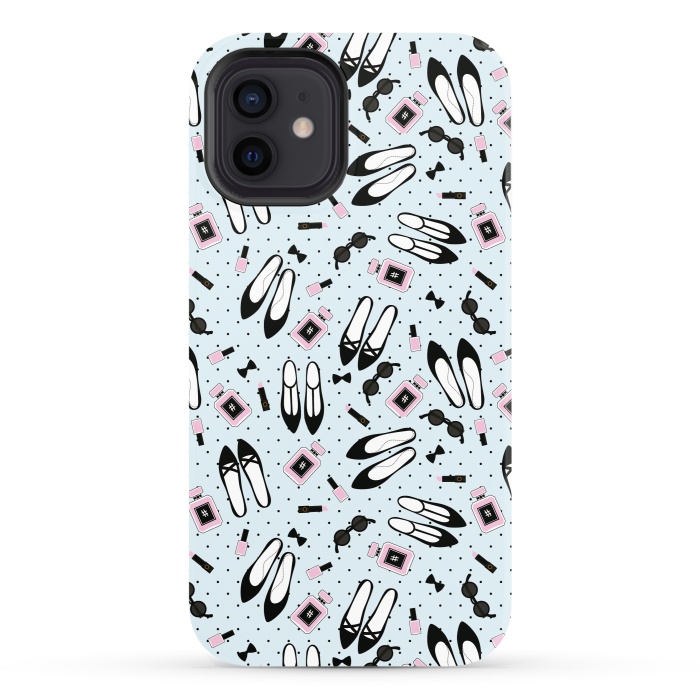 iPhone 12 StrongFit Polka Cute Fashion With Beautiful Accessories by ArtsCase