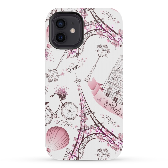 iPhone 12 mini StrongFit Travel In Paris is Beautiful by ArtsCase
