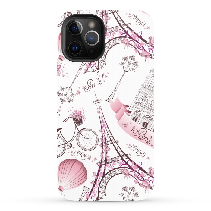 iPhone 12 Pro StrongFit Travel In Paris is Beautiful by ArtsCase
