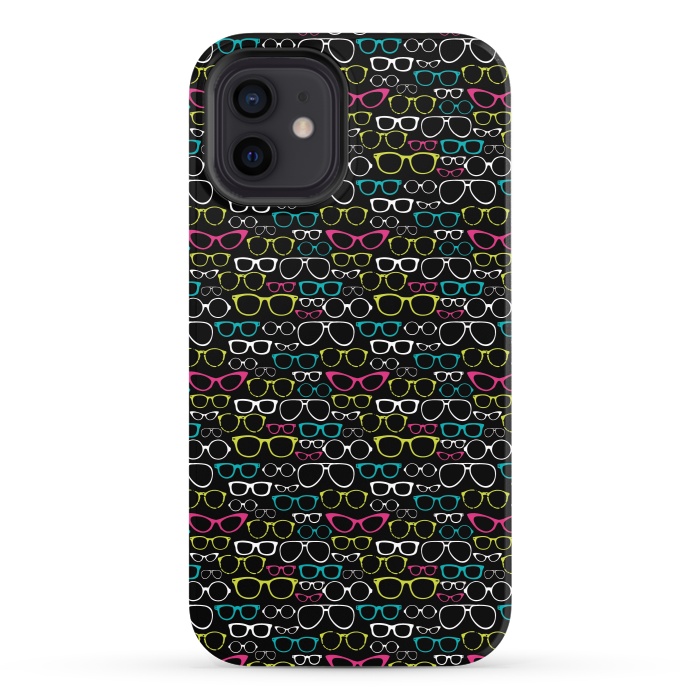 iPhone 12 StrongFit Many Glasses by ArtsCase