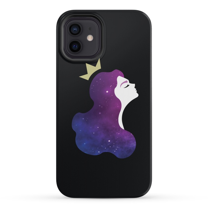 iPhone 12 mini StrongFit Galaxy princess by Laura Nagel