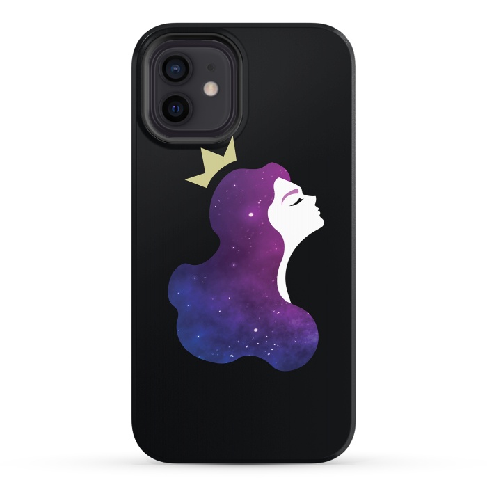 iPhone 12 StrongFit Galaxy princess by Laura Nagel
