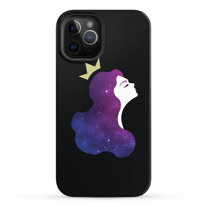iPhone 12 Pro StrongFit Galaxy princess by Laura Nagel