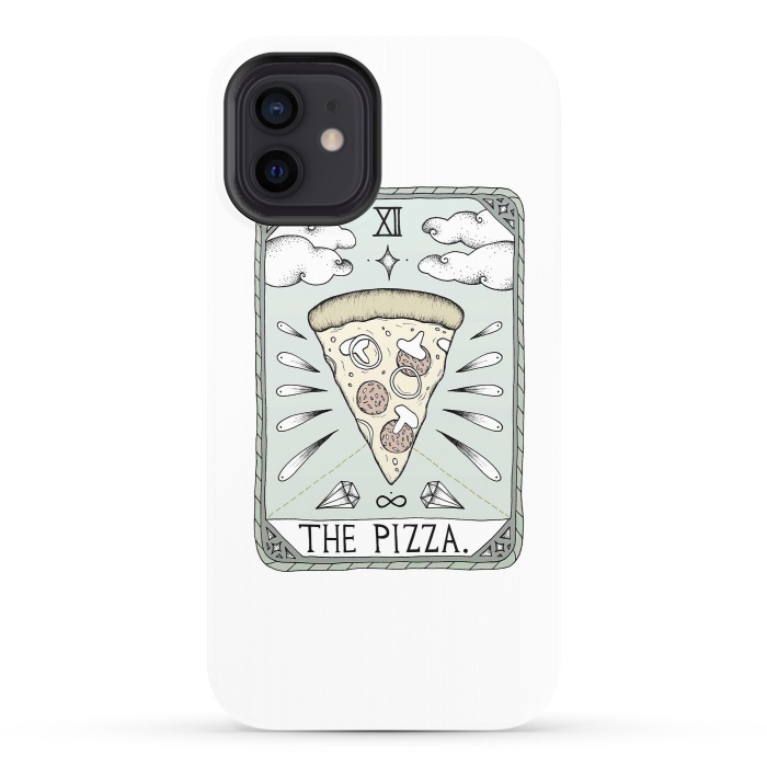 iPhone 12 StrongFit The Pizza by Barlena