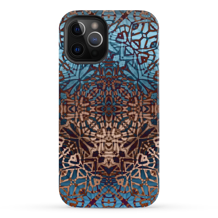 iPhone 12 Pro Max StrongFit Ethnic Tribal Pattern G329 by Medusa GraphicArt