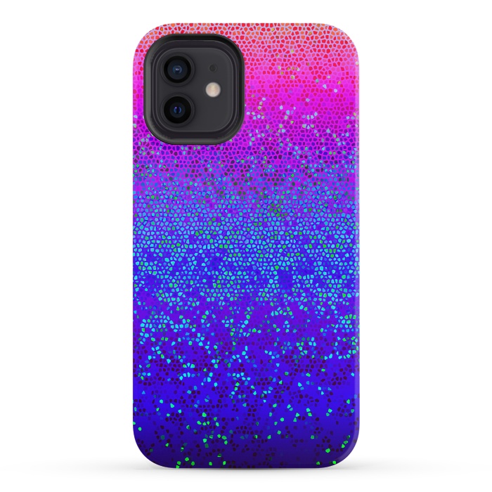 iPhone 12 StrongFit Glitter Star Dust G248 by Medusa GraphicArt
