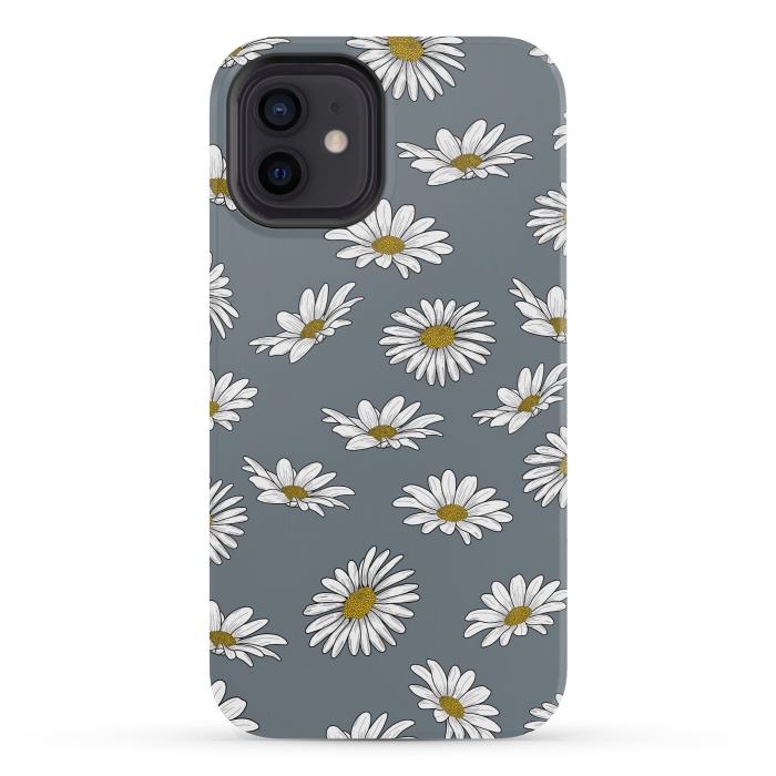 iPhone 12 mini StrongFit Daisies by Jms
