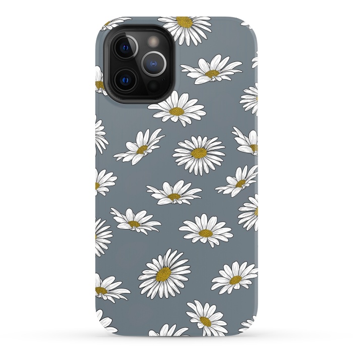 iPhone 12 Pro StrongFit Daisies by Jms
