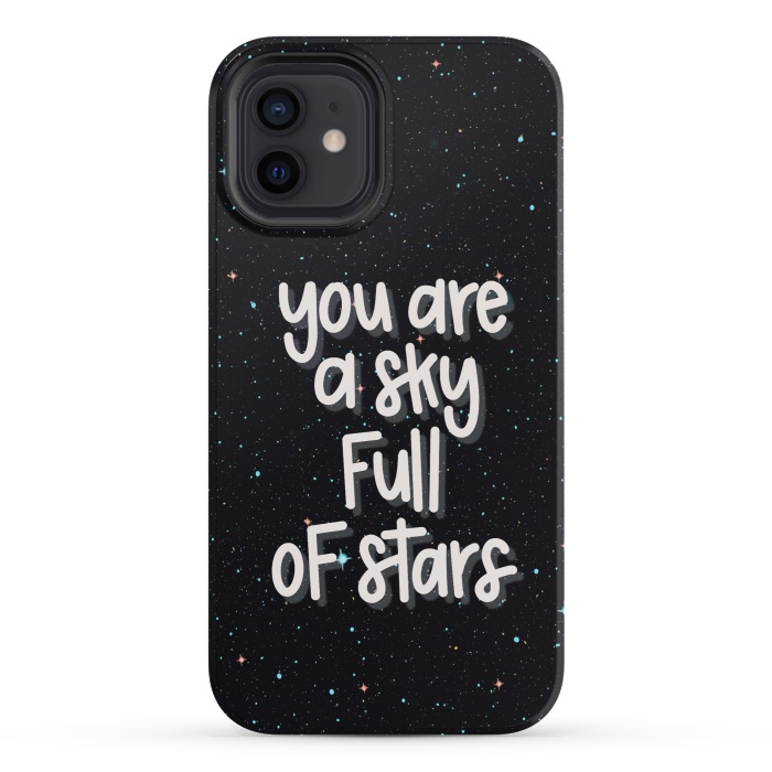 iPhone 12 mini StrongFit Stars by Silvia Mejia