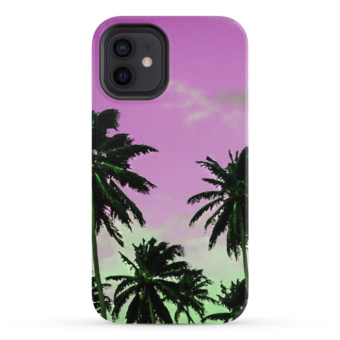 iPhone 12 StrongFit Candy Palms by Allgirls Studio