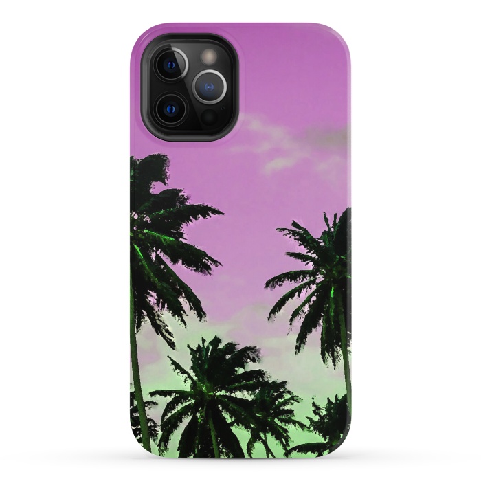 iPhone 12 Pro StrongFit Candy Palms by Allgirls Studio