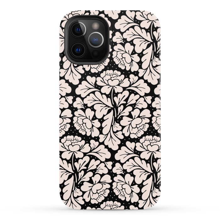 iPhone 12 Pro StrongFit Baroque Pattern by Anis Illustration