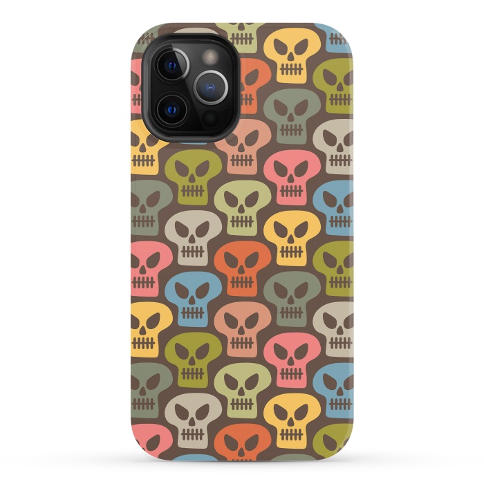 iPhone 12 Pro Max StrongFit Skulls by Majoih