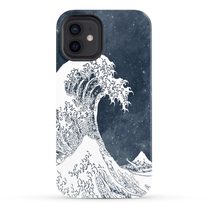 iPhone 12 StrongFit The Great Wave of a Star System by ''CVogiatzi.