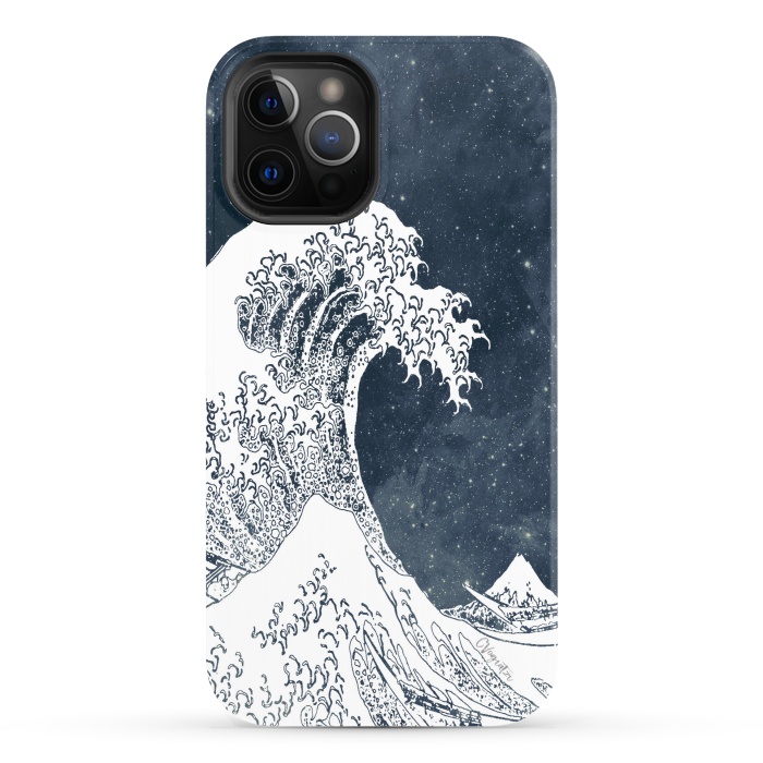 iPhone 12 Pro StrongFit The Great Wave of a Star System by ''CVogiatzi.
