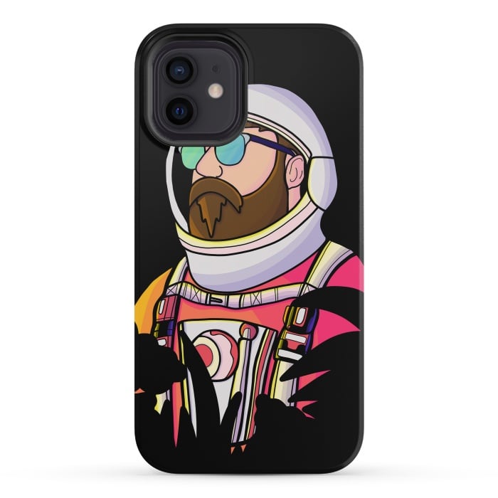 iPhone 12 mini StrongFit The astronaut dude by Steve Wade (Swade)