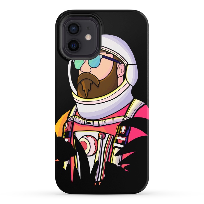 iPhone 12 StrongFit The astronaut dude by Steve Wade (Swade)